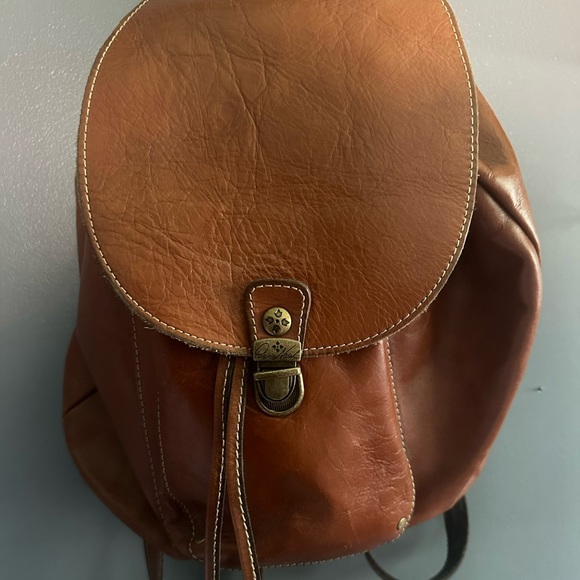Seeking my authentic Patricia nash leather backpack